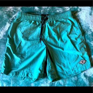 PacSun-Green Swim Trunks